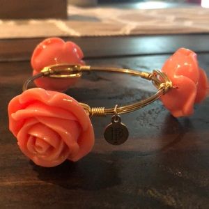 Bourbon and Bowties Light Pink Rose Bracelet